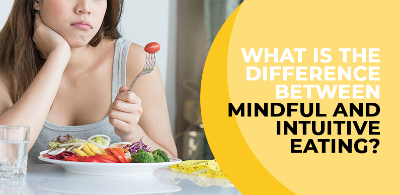 What is the difference between Mindful and Intuitive Eating?
